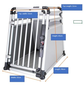 Premium Autobench Autobox Aluminium + Slot (90 x 55 x 65 cm)