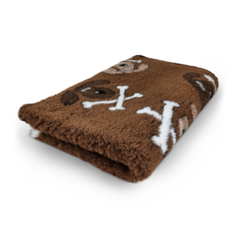 Vetbed Dog Crossbones Bruin - Anti-Slip