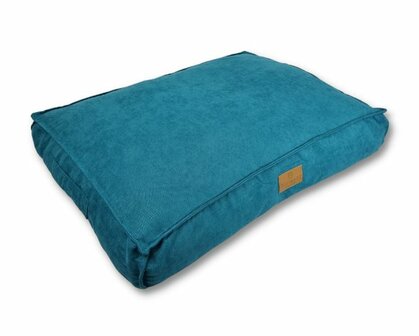 Hondenkussen - Kattenkussen - Velours Soft Serie - Turquoise - Diverse maten