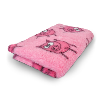 Vetbed Farm Animals  - Pinky Piglet - Anti-Slip - 5 Stuks 150x100 cm