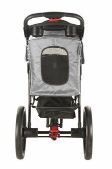 Hondenbuggy Comfort - 3 Wielen - Antraciet