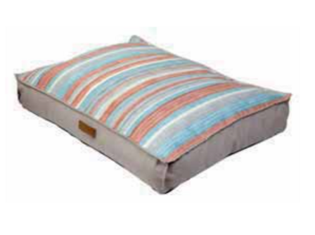 Hondenkussen Hondenmatras  Alva - Roze Blauw - XL - 103 x 88 x 13 cm