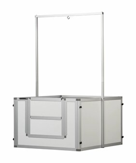 Werpkist M - 80x80x50 cm - Met Warmtelampbeugel