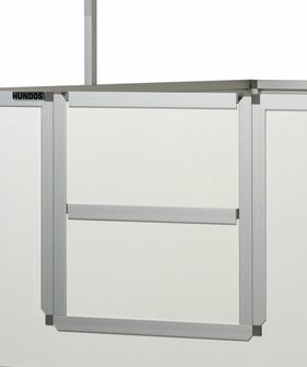 Werpkist L - 100x100x50 cm - Met Warmtelampbeugel