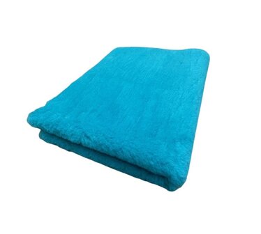 Vetbed Turquoise Zeegroen Effen - Anti-Slip &middot; Diverse Maten