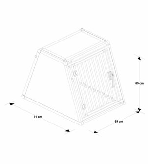 Aluminium Autobench Extreme - Maxi - S - 71x69x65 cm