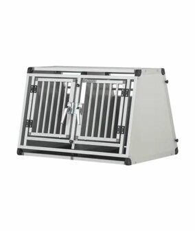 Aluminium Autobench Extreme - Dubbeldeurs - S - 65x86x58 cm