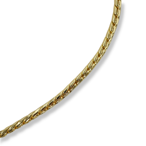 Slangenketting - Halsband - Goud - Diverse Maten