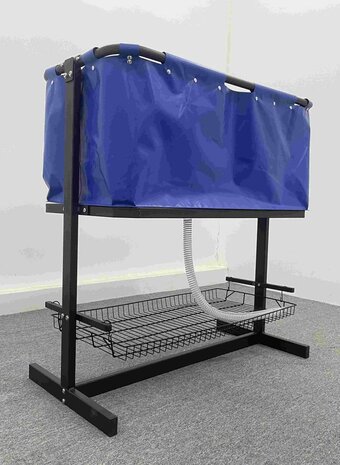 Hondenbad Stability - Kunststof - Blauw - 101 x 50 x 105 cm - Opvouwbaar