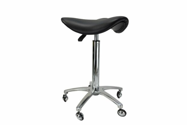 Trimstoel Pony Seat Triple - Zwart Luxe