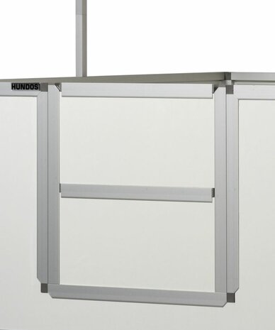 Werpkist M - 80x80x50 cm - Met Warmtelampbeugel