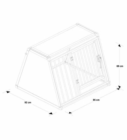 Aluminium Autobench Extreme - XXL - 92x85x69 cm