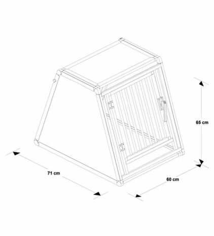 Aluminium Autobench Extreme - Rick - S - 71x60x65 cm