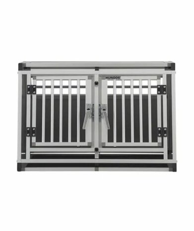 Aluminium Autobench Extreme - Dubbeldeurs - S - 65x86x58 cm