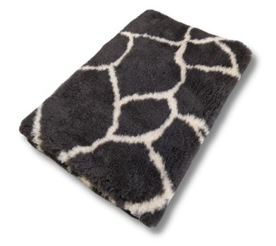 Vetbed Giraffeprint Donkerbruin - Anti-Slip - 5 Stuks 150x100 cm