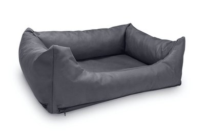 Hondensofa Leatherlook Antraciet - Diverse maten