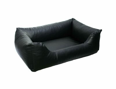 Hondensofa Leatherlook Zwart - Diverse maten