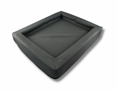 Loungebed Hondenbed - Waterproof Polyester - Antraciet - Diverse Maten