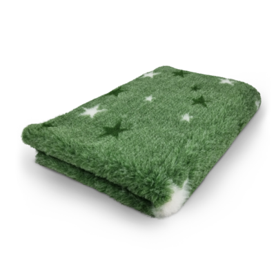 Vetbed Starry Night Groen - Anti-Slip - 5 Stuks 150x100 cm