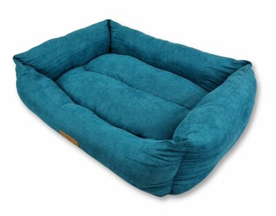 Hondenmand - Kattenmand - Velours Comfort Line - Turquoise - Diverse maten