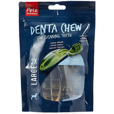 Pets Unlimited Denta Chew - Kip en Aardappel - 2 Stuks - L - 100% Glutenvrij